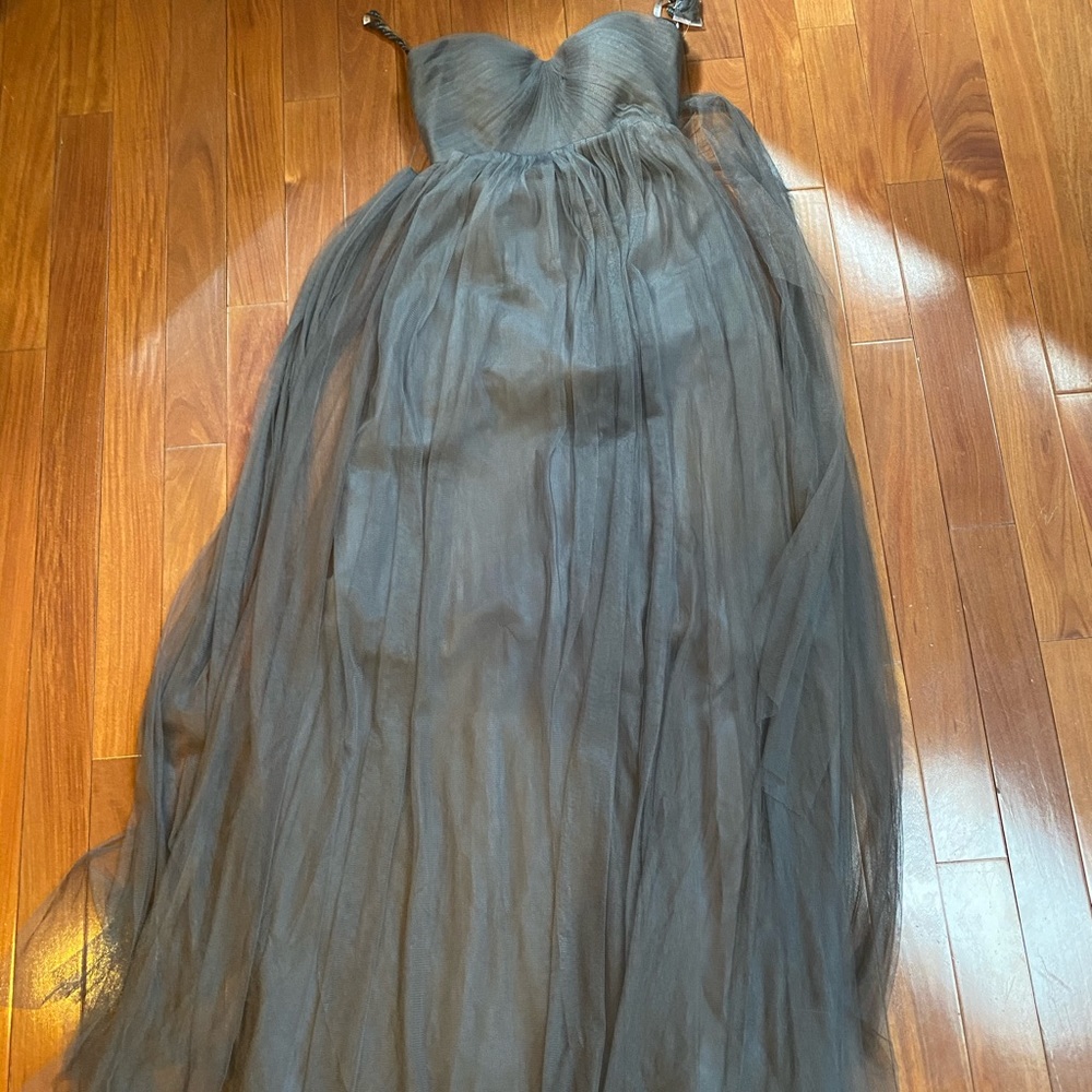 Long grey dress